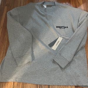 ESSENTIALS FEAR OF GOD men’s long sleeve tshirt